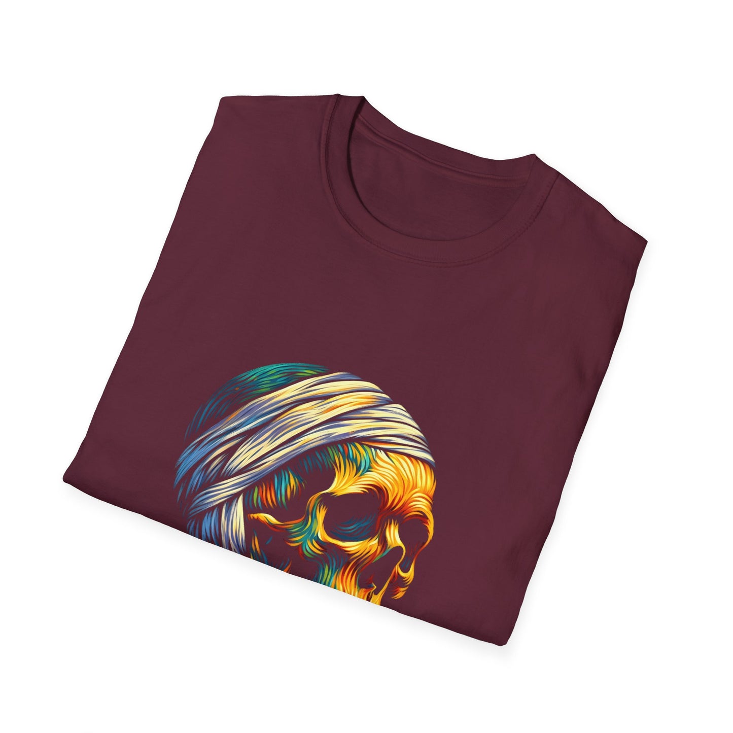 Van Gogh Skull T-Shirt