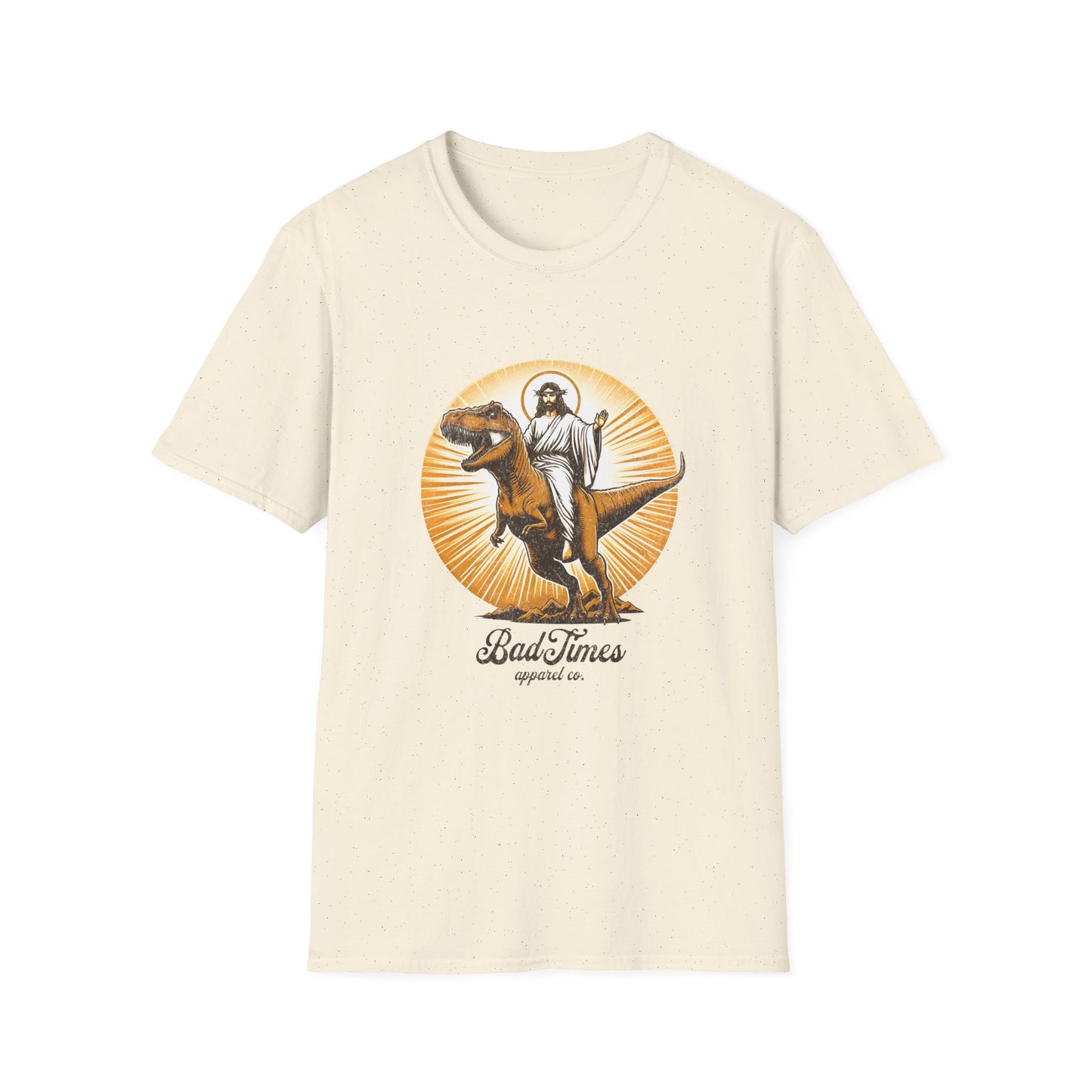 Jesus on T-Rex T-Shirt