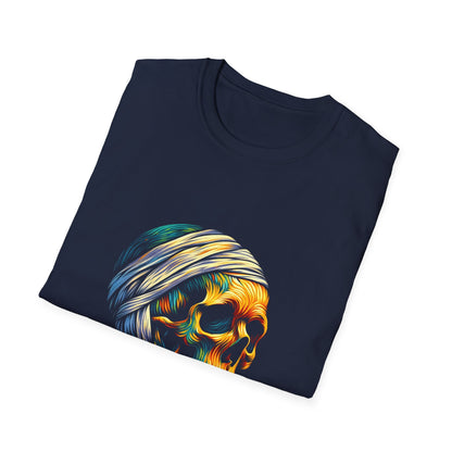 Van Gogh Skull T-Shirt