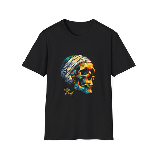 Van Gogh Skull T-Shirt