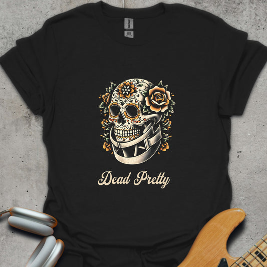 Floral Skull T-Shirt