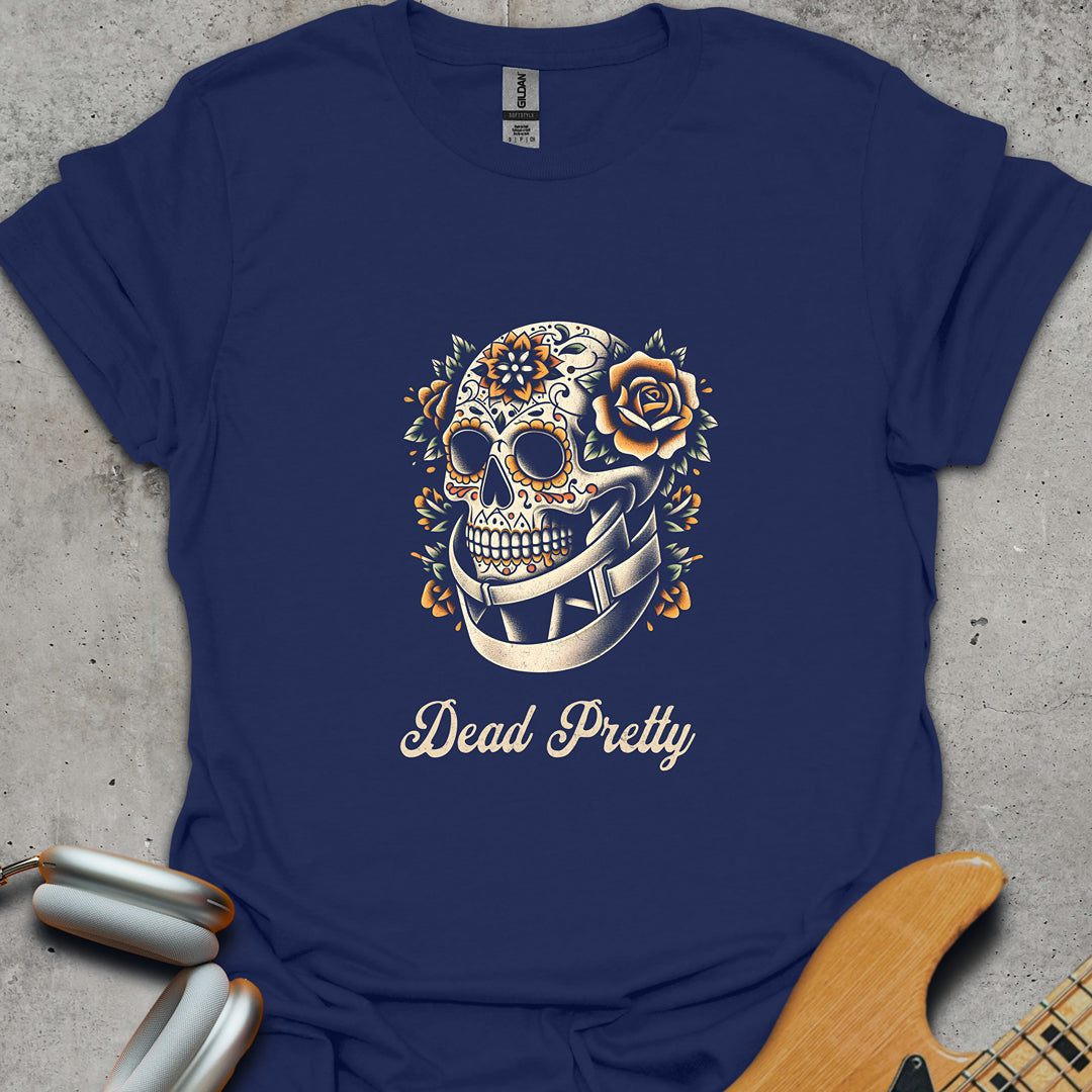 Floral Skull T-Shirt